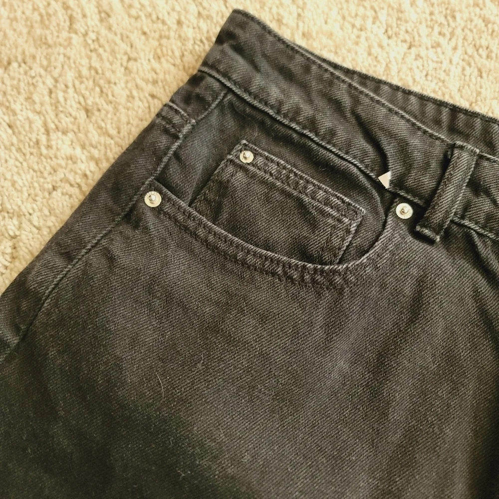 Primark Women's Black Denim Shorts 10